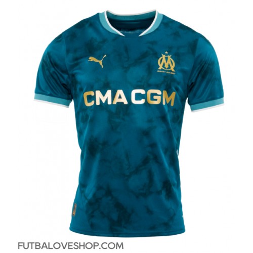 Dres Olympique de Marseille Preč 2024-25 Krátky Rukáv